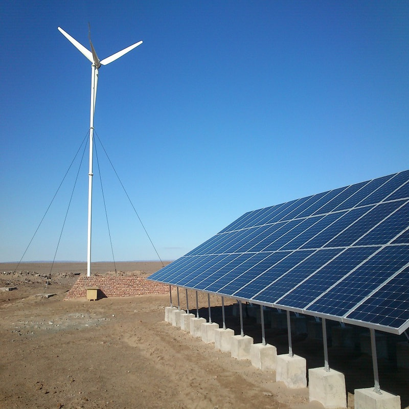 3KW Combined Solar And Wind Energy System