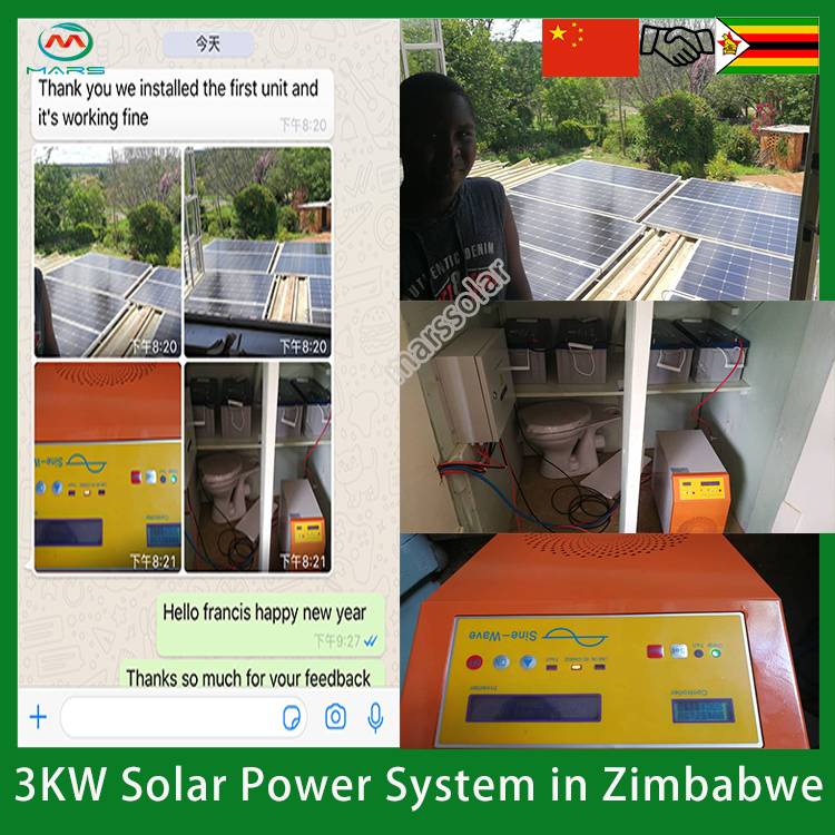 Solar Power Inverter Factory Off Grid Inverter 5KW Zambia