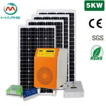 Solar Power Battery Manufacturer 5KW Solar System With Battery Price