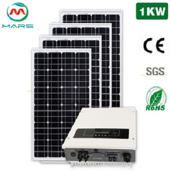 Solar Power Installation Company CE ROHS 1000W On Grid Solar Power Station