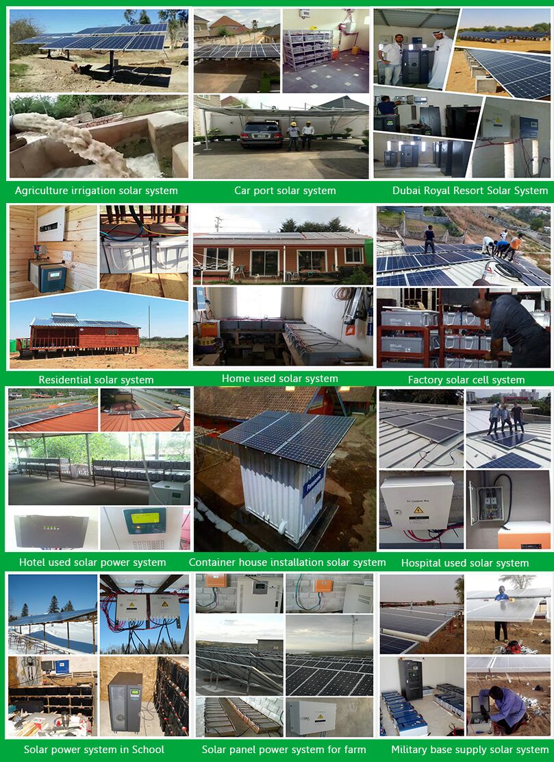 Solar System Manufactuer 50 KW Solar Panel For Factory South Africa