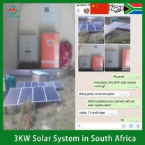 3KW Full Packege Solar System For Private Home South Africa