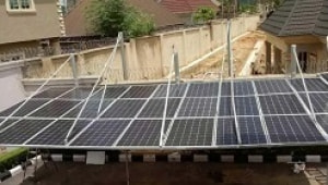 8KW Solar Powered Generator Carport Project In Nigeria