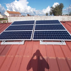 6KW On grid solar electricity in Sri Lanka