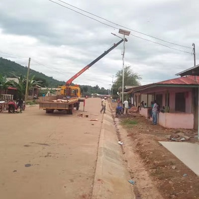 Solar Powered Street Lights In Tanzania