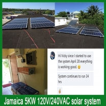 Solar System Manufacturer 5KW Solar Energy Storage System Malta