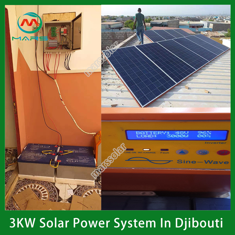 3KW Home Solar Power System In Djibouti