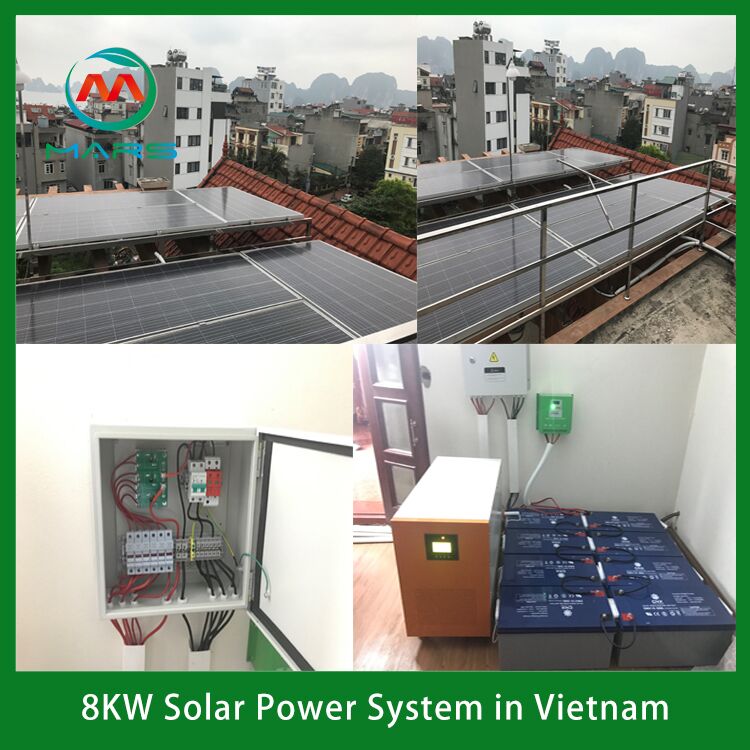 8KW Solar Generator For House In Vietnam