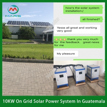 Solar Power System Manufacturers 10KW Home Solar Panel Kits For Home