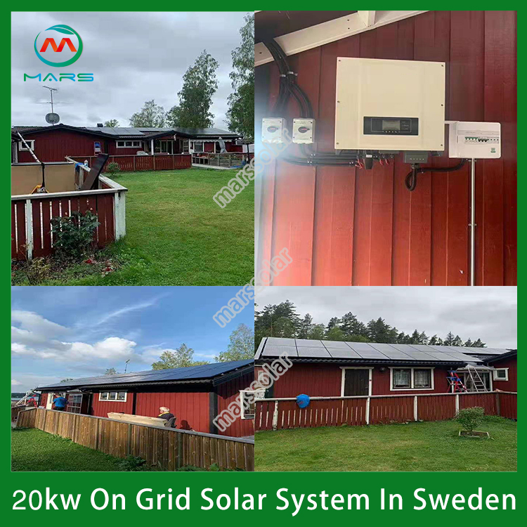 20KW Complete Solar System For Home In Sweden