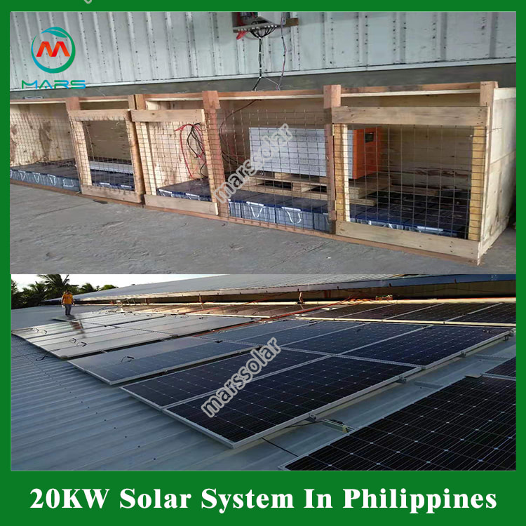 20KW Off Grid Solar Power Plant In Philippines