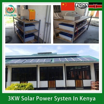 Solar System Manufacturer 3KW Photovoltaic Power Plant Zimbabwe
