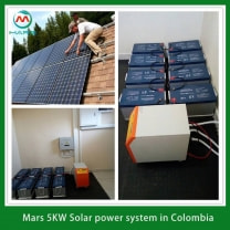 Solar System Manufacturer 5KW Solar Power System In Pacific Island