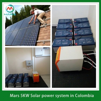 Solar System Manufacturer 5KW Solar Power On Houses