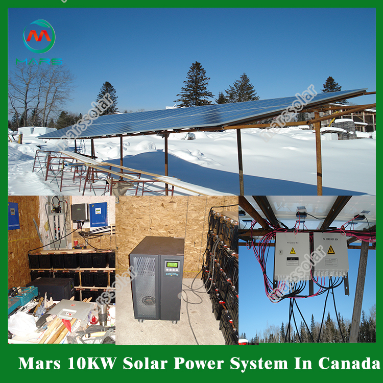 10KW Solar Panel With Battery For Home In Canada