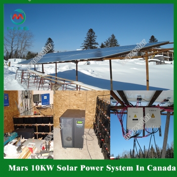 Solar System Manufacturer 10KW Generate Electricity At Home By Solar Panel
