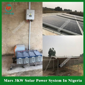 Solar System Manufacturer 3KW Solar Energy Solutions For Residential Nigeria