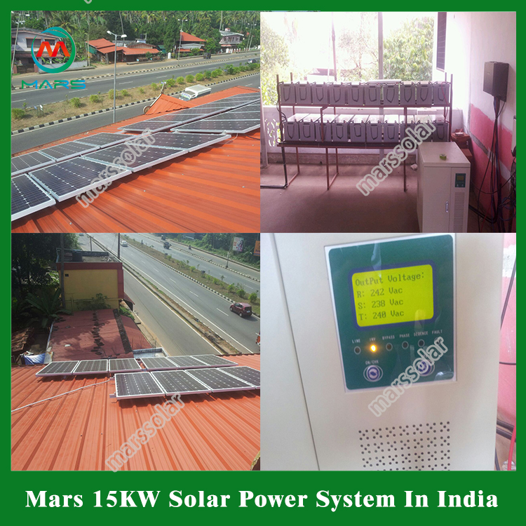 15KW Whole House Active Solar Kit In India