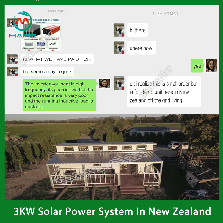 Home Solar System Price 3KW In New Zealand