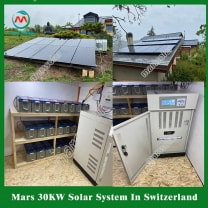 Solar System Manufacturer 30KW Solar Panels For Residential Buildings