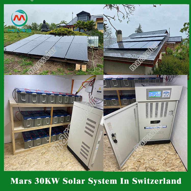 30KW Off-Grid Solar Panel Kits In Switzerland
