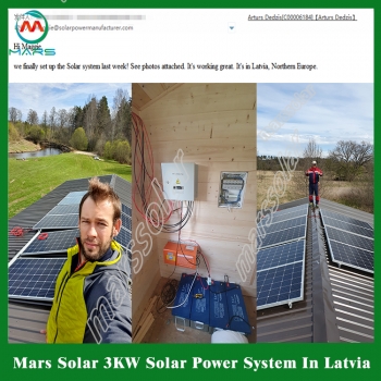 Solar System Manufacturer 3KW Home Solar Panel Kits