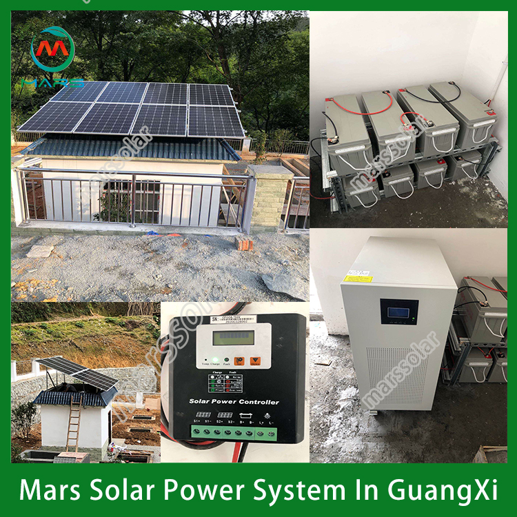 8KW Guangxi Solar Pumping System