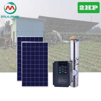 Solar System Manufacturer 2HP Solar Powered Water Pumping System