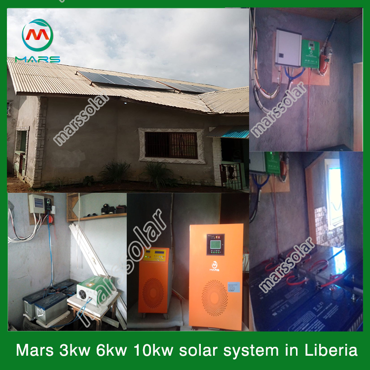 Basic Off Grid Solar System In Liberia
