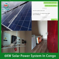 Solar System Manufacturer 5 Kilowatt Solar Panal Home Use