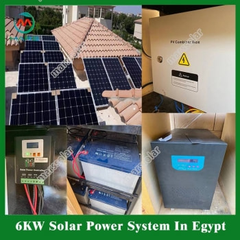 Solar System Manufacturer 5 Kilowatt Solar Panel For Homes