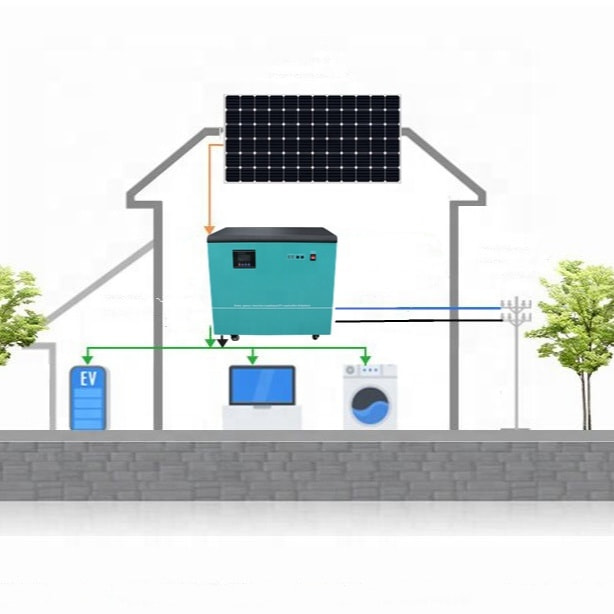 Solar System Manufacturer 3KW Home Solar System With Lithium Ion Battery