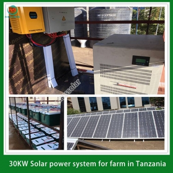 Solar System Manufacturer 5 Kilowatt Solar Power In African Villages