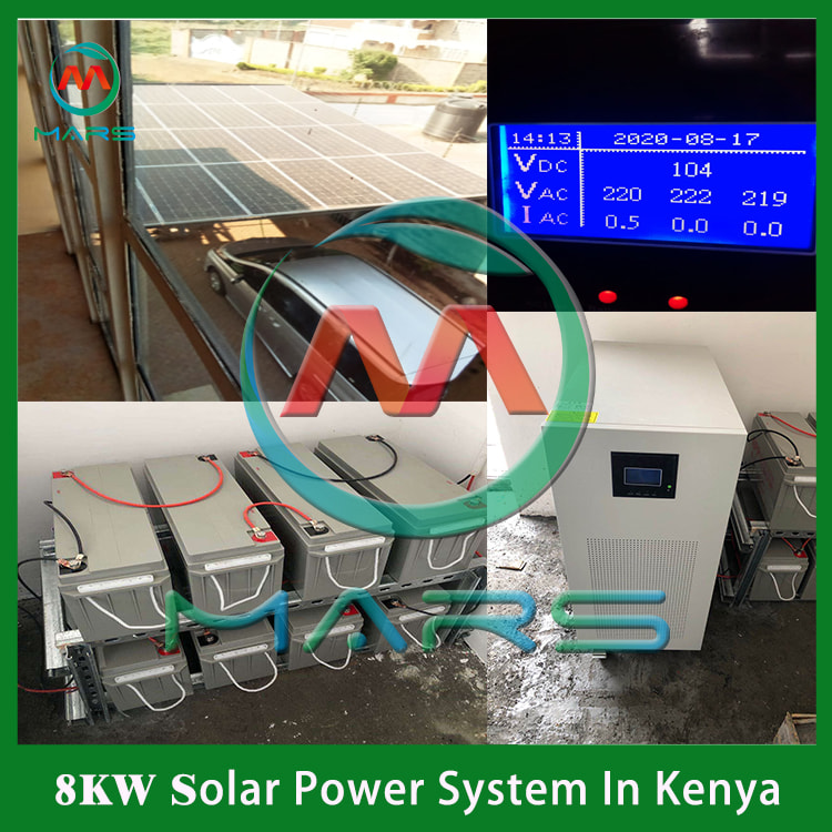 8KW Photovoltage Power Sysytem In Kenya