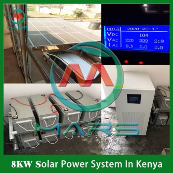 Solar System Manufacturer 8KW On And Off Grid Hybrid Solar System
