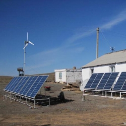 3KW Solar Wind Hybrid Power System