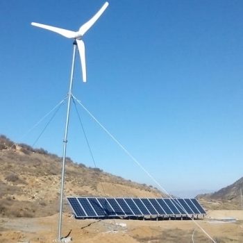 Wind And Solar Hybrid System
