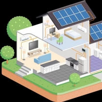 Solar System Manufacturer 5KW Solar Systems In Domestic Homes