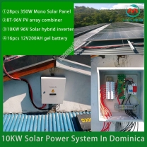 Solar System Manufacturer 10KW Solar Electricity Home Systems