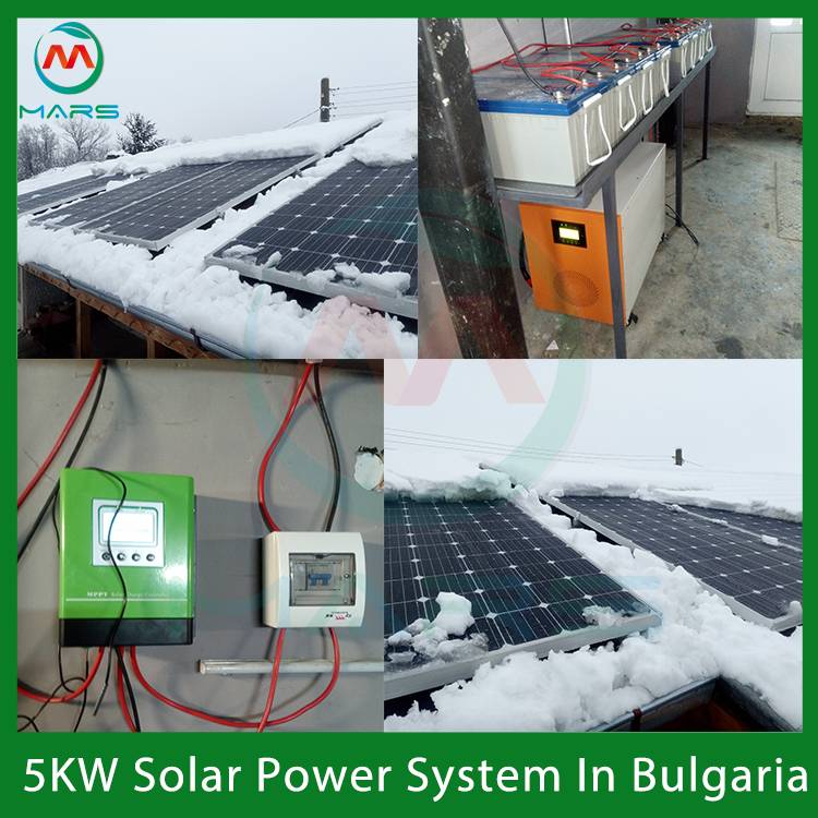 5KW Solar Energy Kit In Bulgaria 