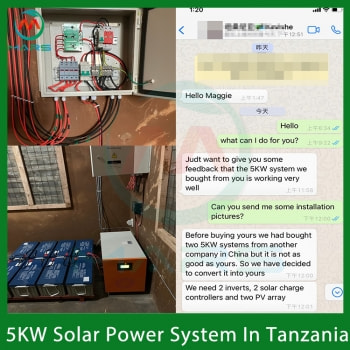 Solar System Manufacturer 5KW Complete Solar Inverter System