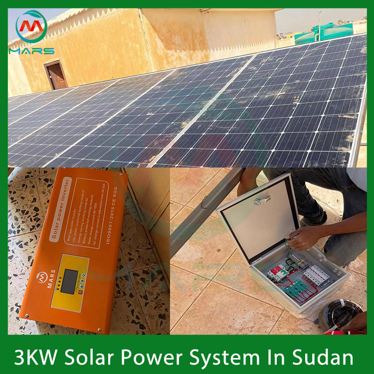 3KW Solar System In Sudan      