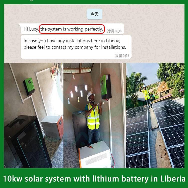 10KW Solar Panel Roof Kit In Liberia