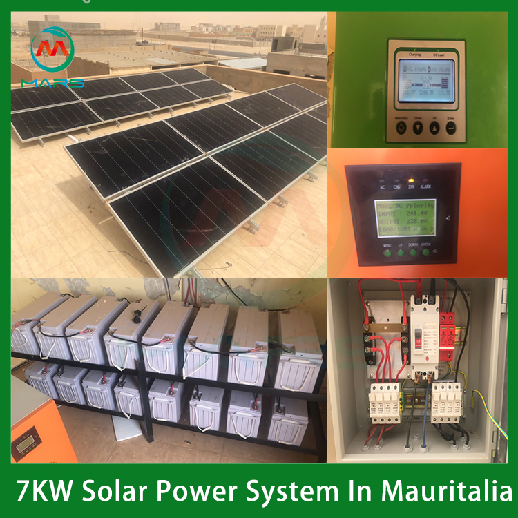 7KW Solar Panels For House In Mauritania