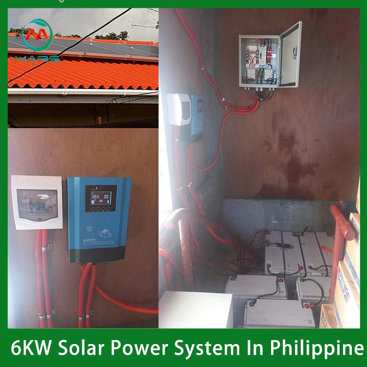 Philippines 6KW Solar Powered Water Pump System 