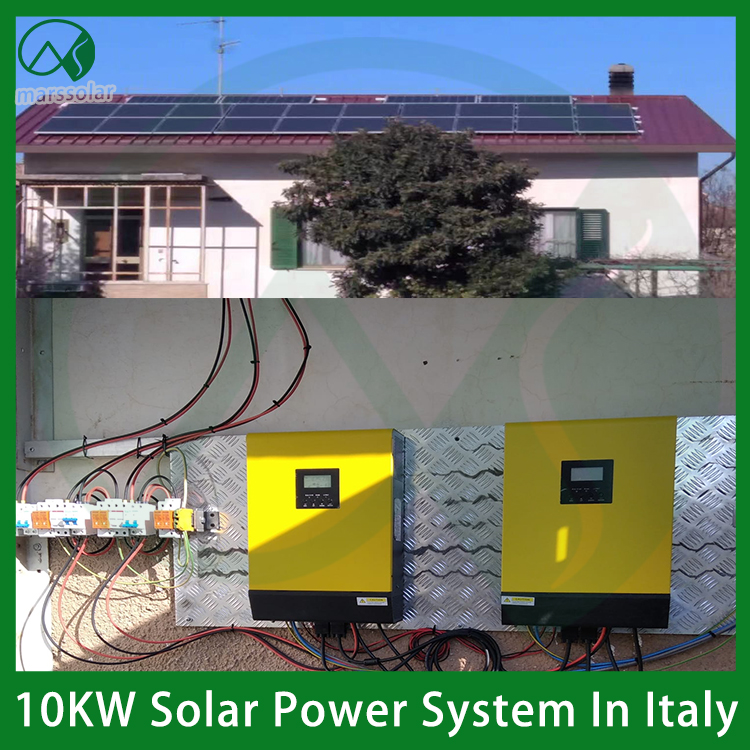 10KW Photovoltaic Power Station In Italy