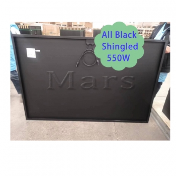 400W 405W 410W 415W 420W  Full Black Solar Panel On Roof