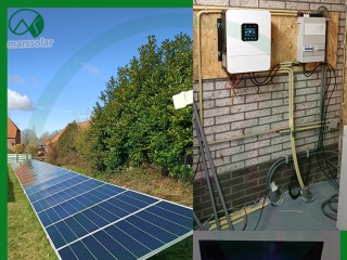 20KW Solar Power Generation System In Netherlands