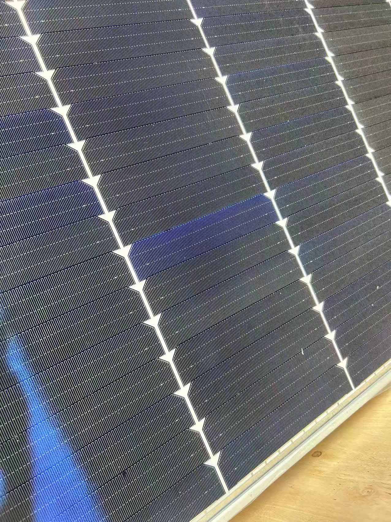 Black Solar Panel On Roof