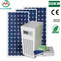 Chinese Solar Manufacturers 10 Years Warranty 20KW Solar Power Panels System